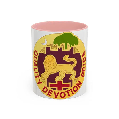 3271 US Hospital (U.S. Army) Accent Coffee Mug 11oz Pink - Go Mug Yourself