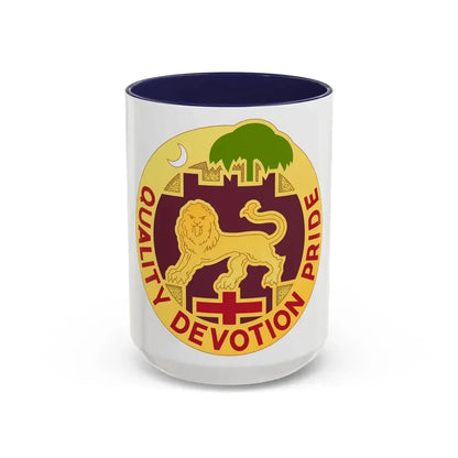 3271 US Hospital (U.S. Army) Accent Coffee Mug 15oz Navy - Go Mug Yourself