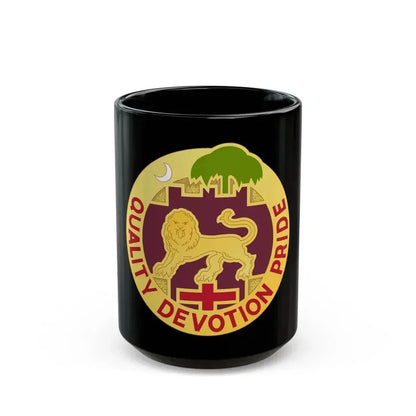 3271 US Hospital (U.S. Army) Black Coffee Mug 15oz - Go Mug Yourself