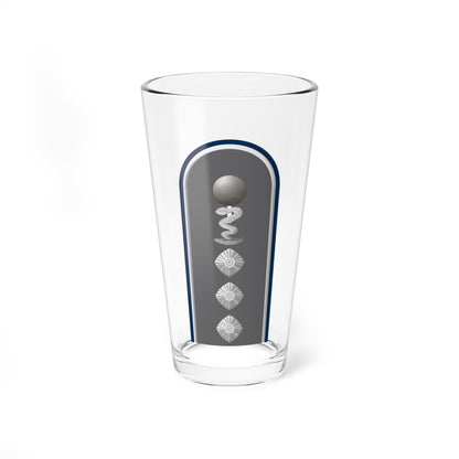 HD H 43d Stabsapotheker San PH L (Military Rank) Pint Glass 16oz