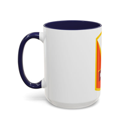15th Signal Brigade (U.S. Army) Accent Coffee Mug