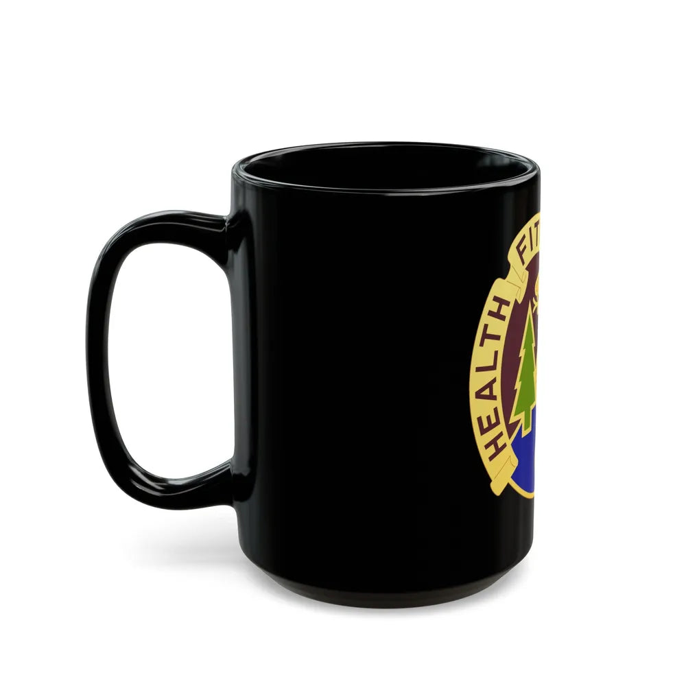 3274 US Hospital (U.S. Army) Black Coffee Mug-Go Mug Yourself