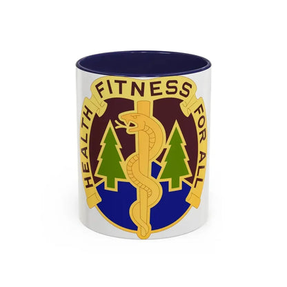3274 US Hospital (U.S. Army) Accent Coffee Mug 11oz Navy - Go Mug Yourself