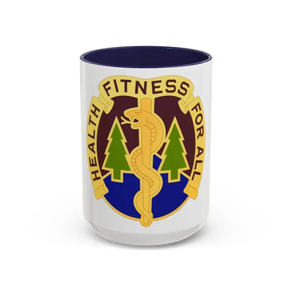 3274 US Hospital (U.S. Army) Accent Coffee Mug 15oz Navy - Go Mug Yourself