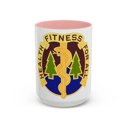 3274 US Hospital (U.S. Army) Accent Coffee Mug 15oz Pink - Go Mug Yourself