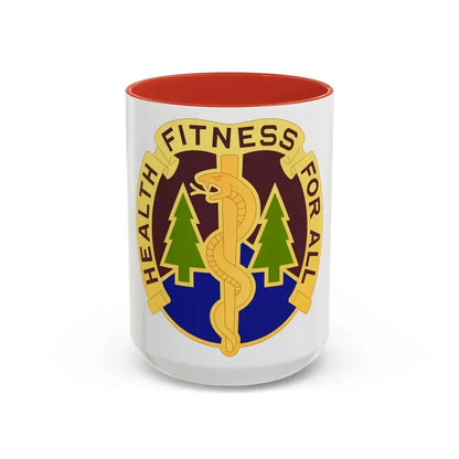 3274 US Hospital (U.S. Army) Accent Coffee Mug 15oz Red - Go Mug Yourself