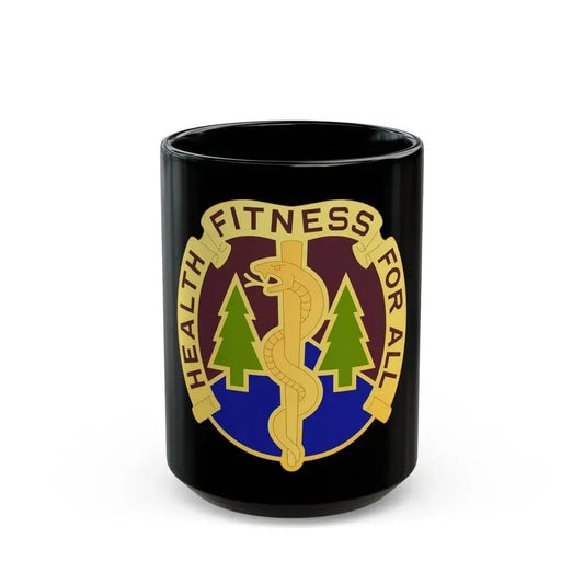 3274 US Hospital (U.S. Army) Black Coffee Mug 15oz - Go Mug Yourself