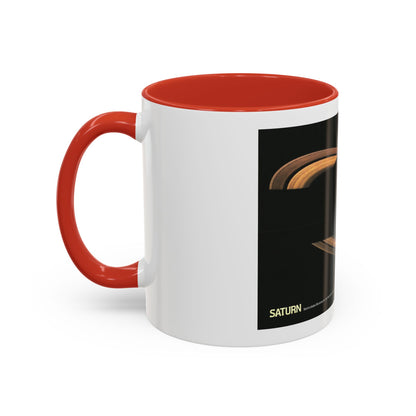 Space - Saturn (1981) (Map) Accent Coffee Mug