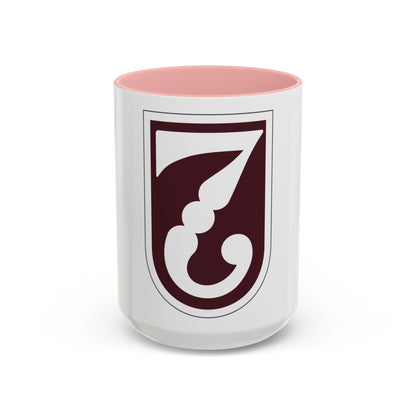 7 Medical Brigade 2 (U.S. Army) Accent Coffee Mug