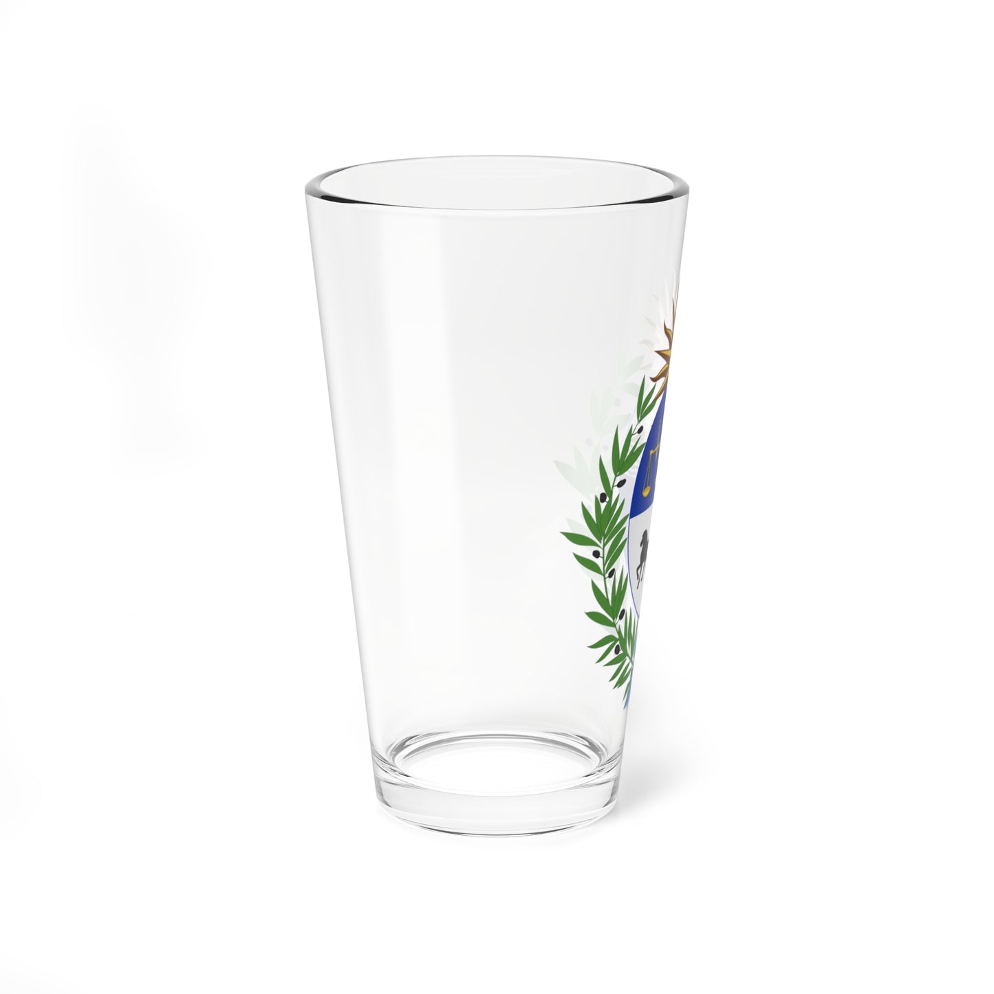 Coat of arms of Uruguay (Uruguay) (Coat of Arms) Pint Glass 16oz