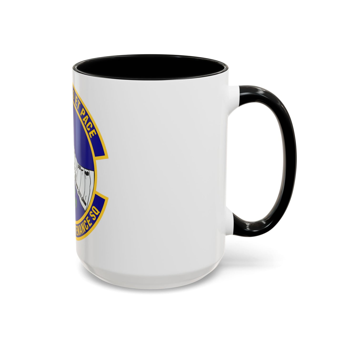 455th Expeditionary Maintenance Squadron (U.S. Air Force) Accent Coffee Mug