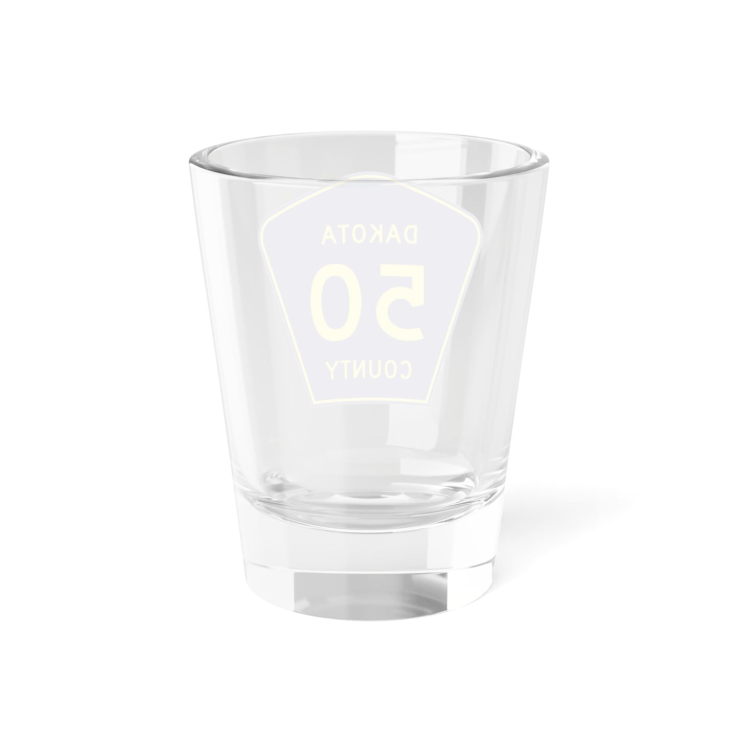 Dakota County Route 50 (Minnesota) (Road Sign) Shot Glass 1.5oz