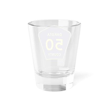 Dakota County Route 50 (Minnesota) (Road Sign) Shot Glass 1.5oz
