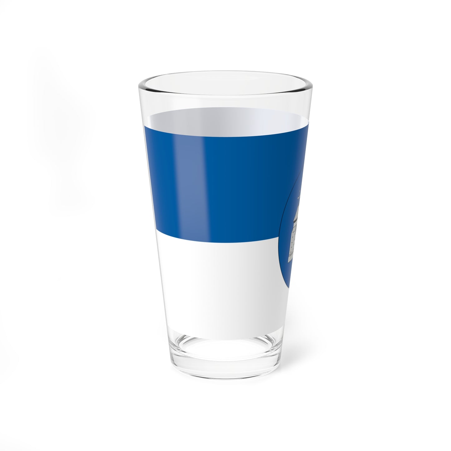 Flag of Budakeszi (Hungary) Pint Glass 16oz