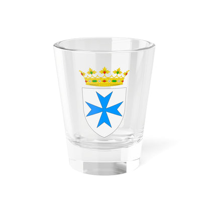 Escut dAlguaire (Spain) (Coat of Arms) Shot Glass 1.5oz