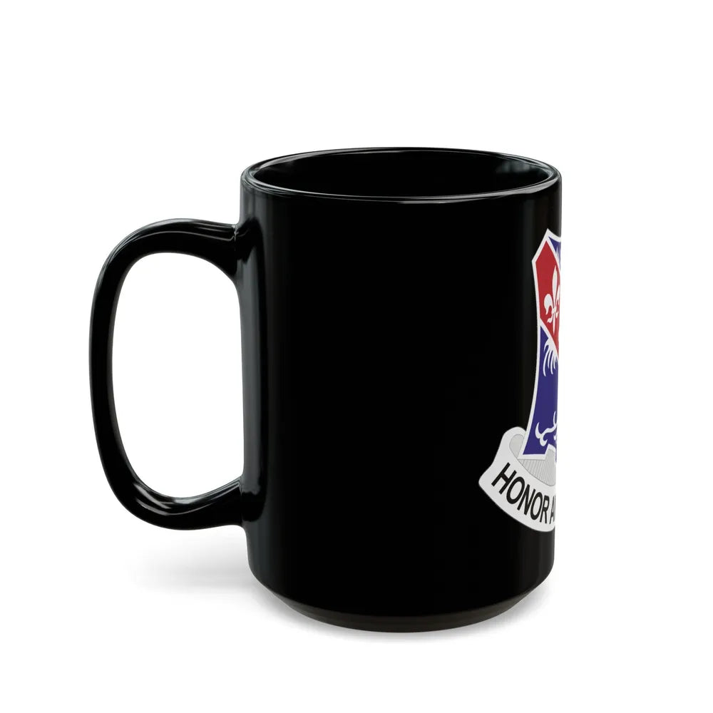 327th Infantry Regiment (U.S. Army) Black Coffee Mug-Go Mug Yourself