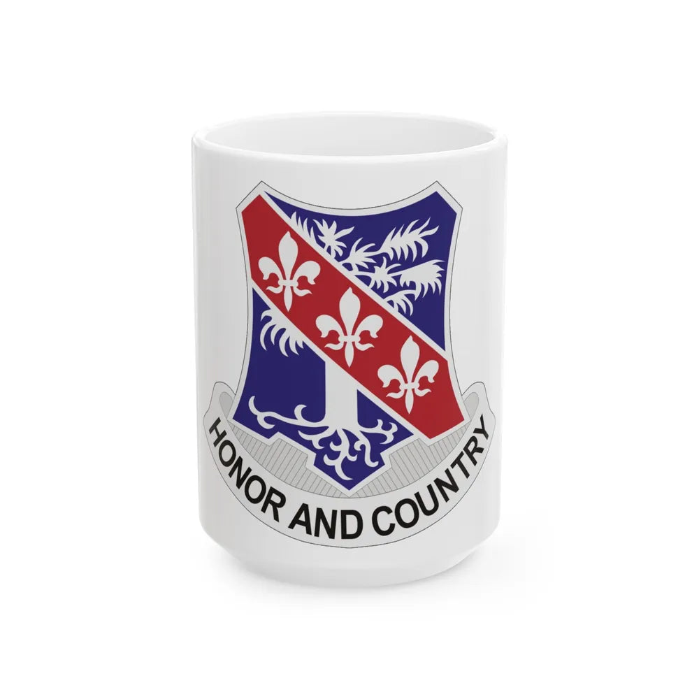 327th Infantry Regiment (U.S. Army) White Coffee Mug-15oz-Go Mug Yourself