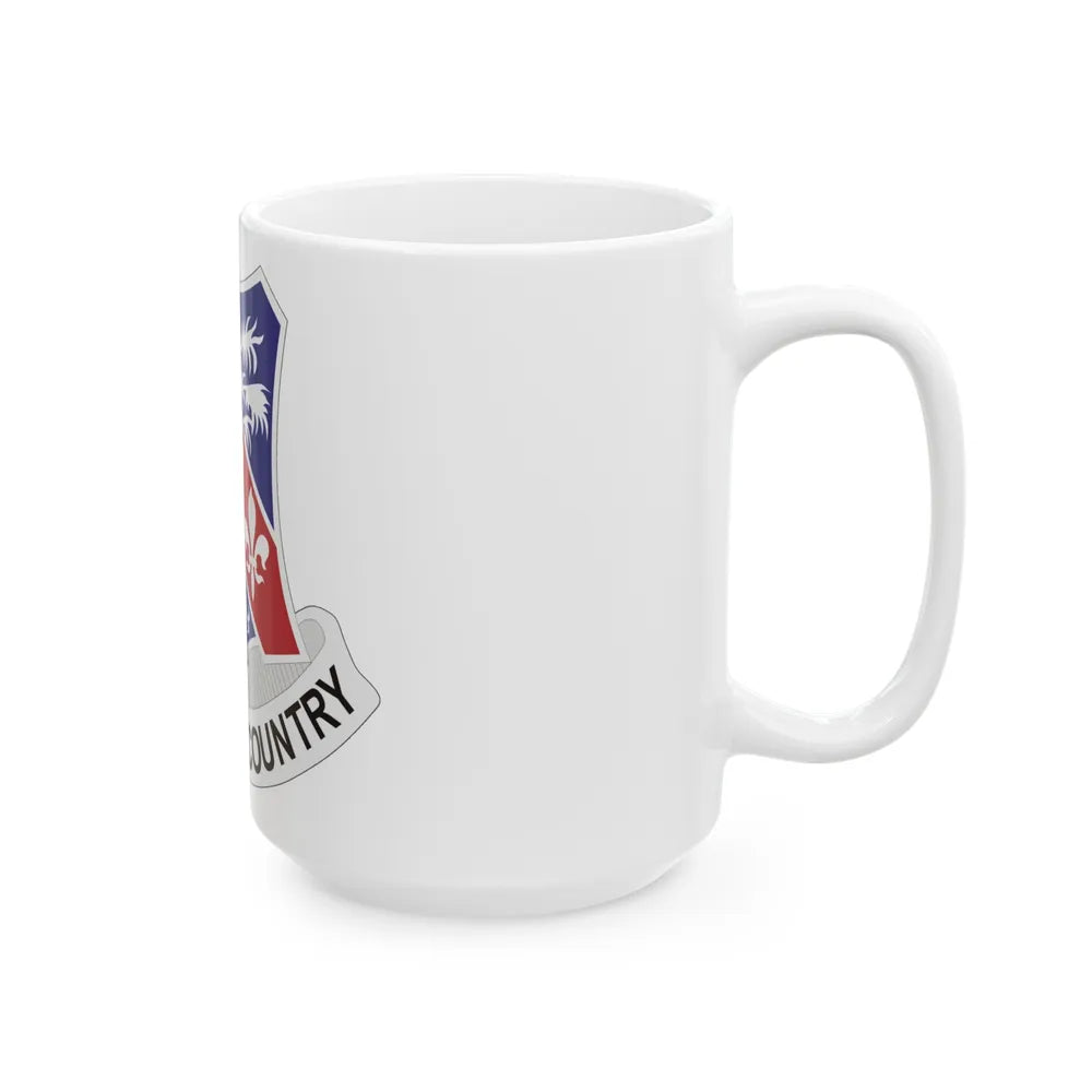 327th Infantry Regiment (U.S. Army) White Coffee Mug-Go Mug Yourself