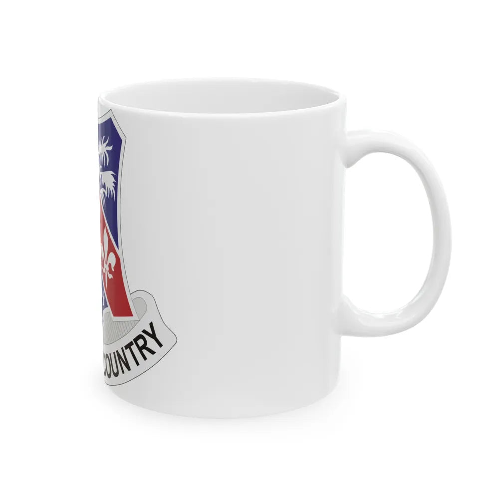 327th Infantry Regiment (U.S. Army) White Coffee Mug-Go Mug Yourself