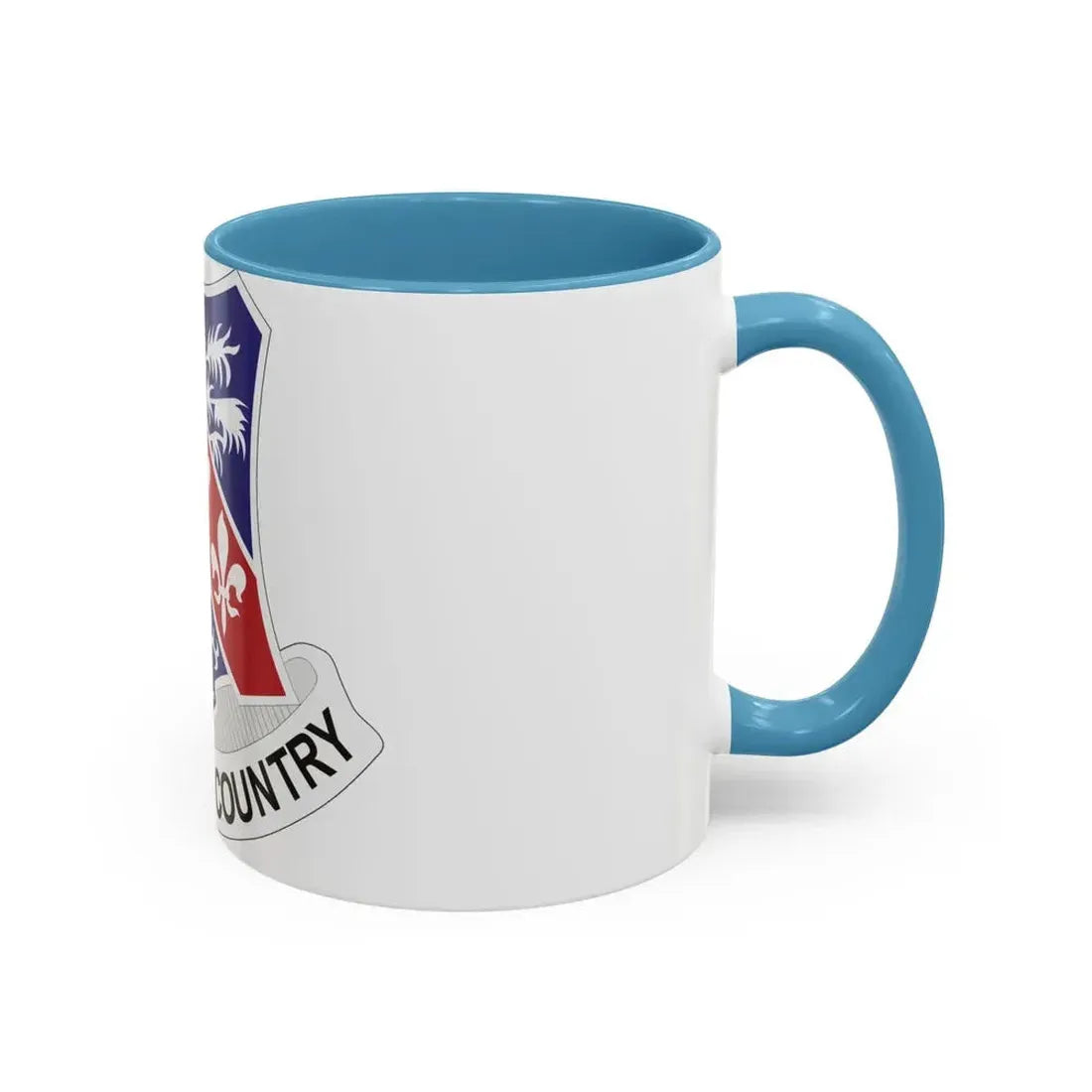 327th Infantry Regiment (U.S. Army) Accent Coffee Mug - Go Mug Yourself