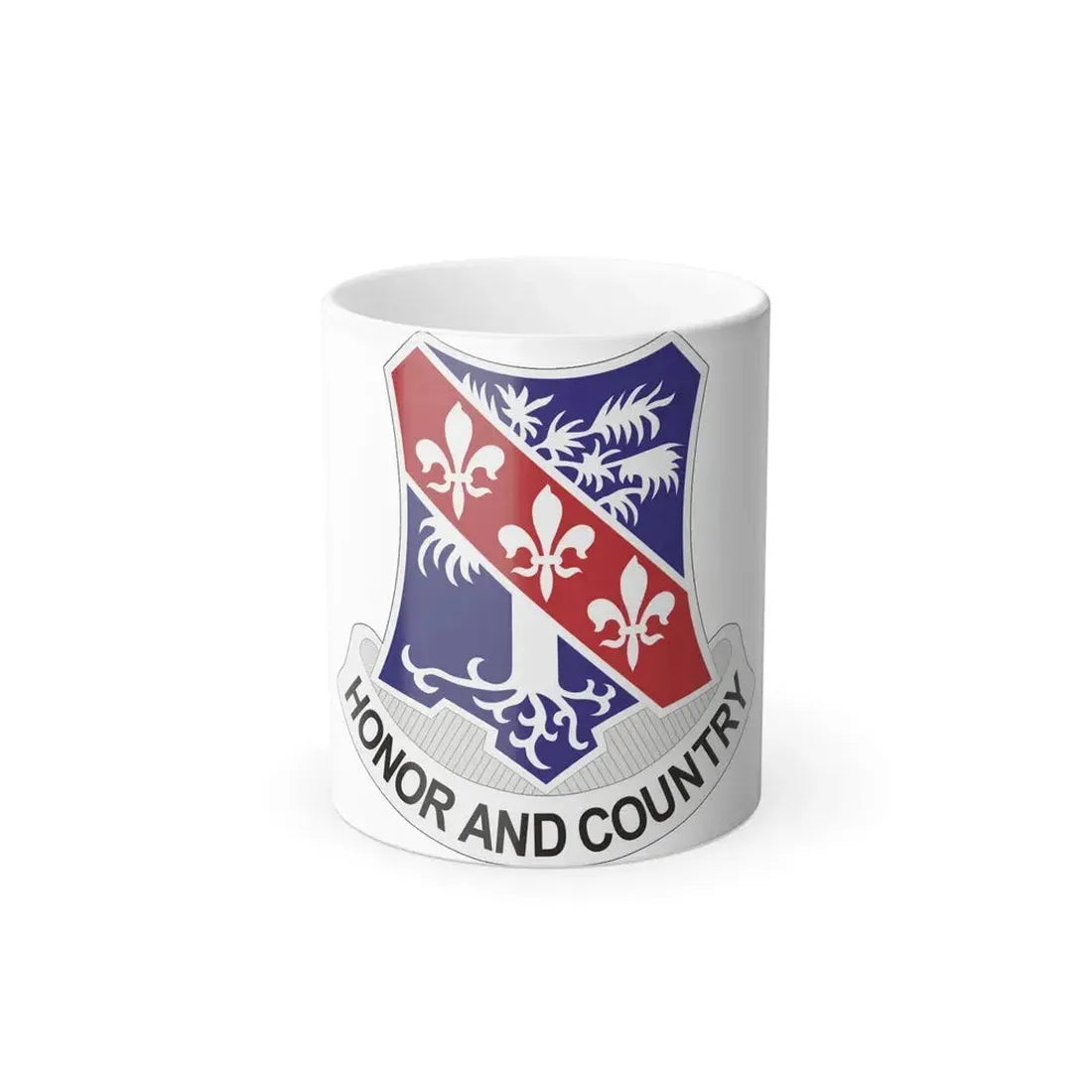 327th Infantry Regiment (U.S. Army) Color Changing Coffee Mug 11oz - Go Mug Yourself