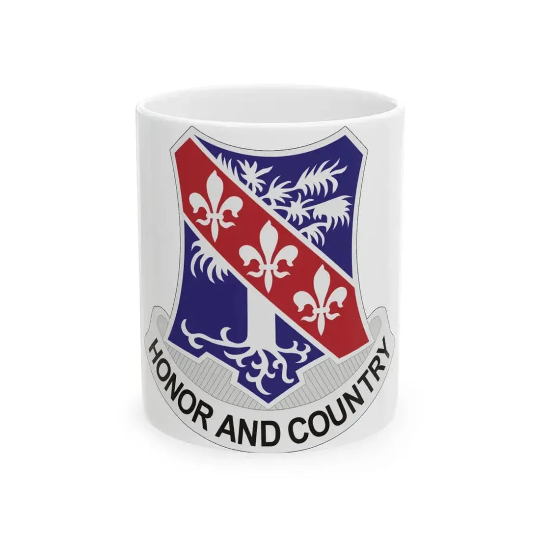 327th Infantry Regiment (U.S. Army) White Coffee Mug - Go Mug Yourself