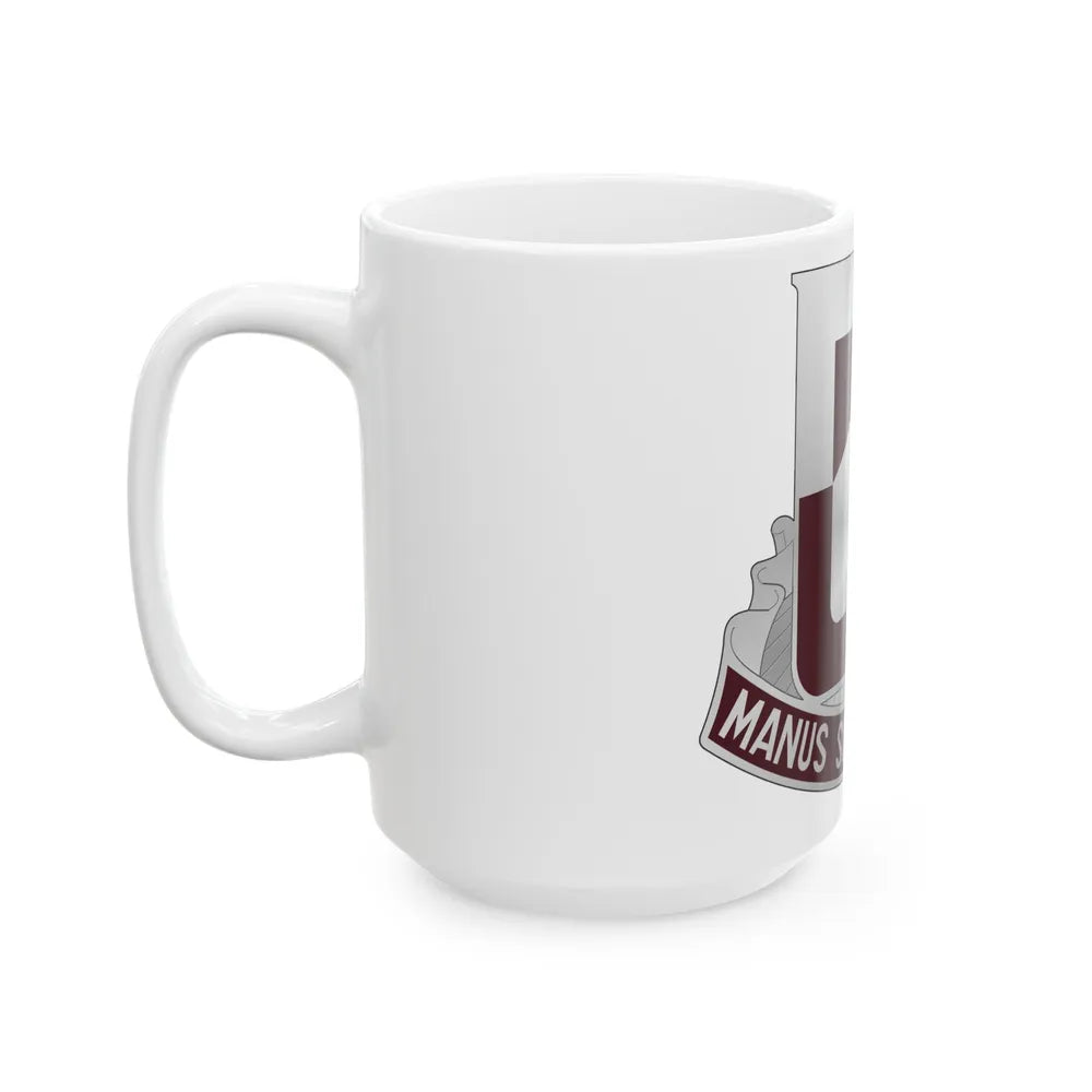 328 Medical Battalion (U.S. Army) White Coffee Mug-Go Mug Yourself