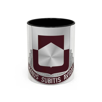 328 Medical Battalion (U.S. Army) Accent Coffee Mug 11oz Black - Go Mug Yourself