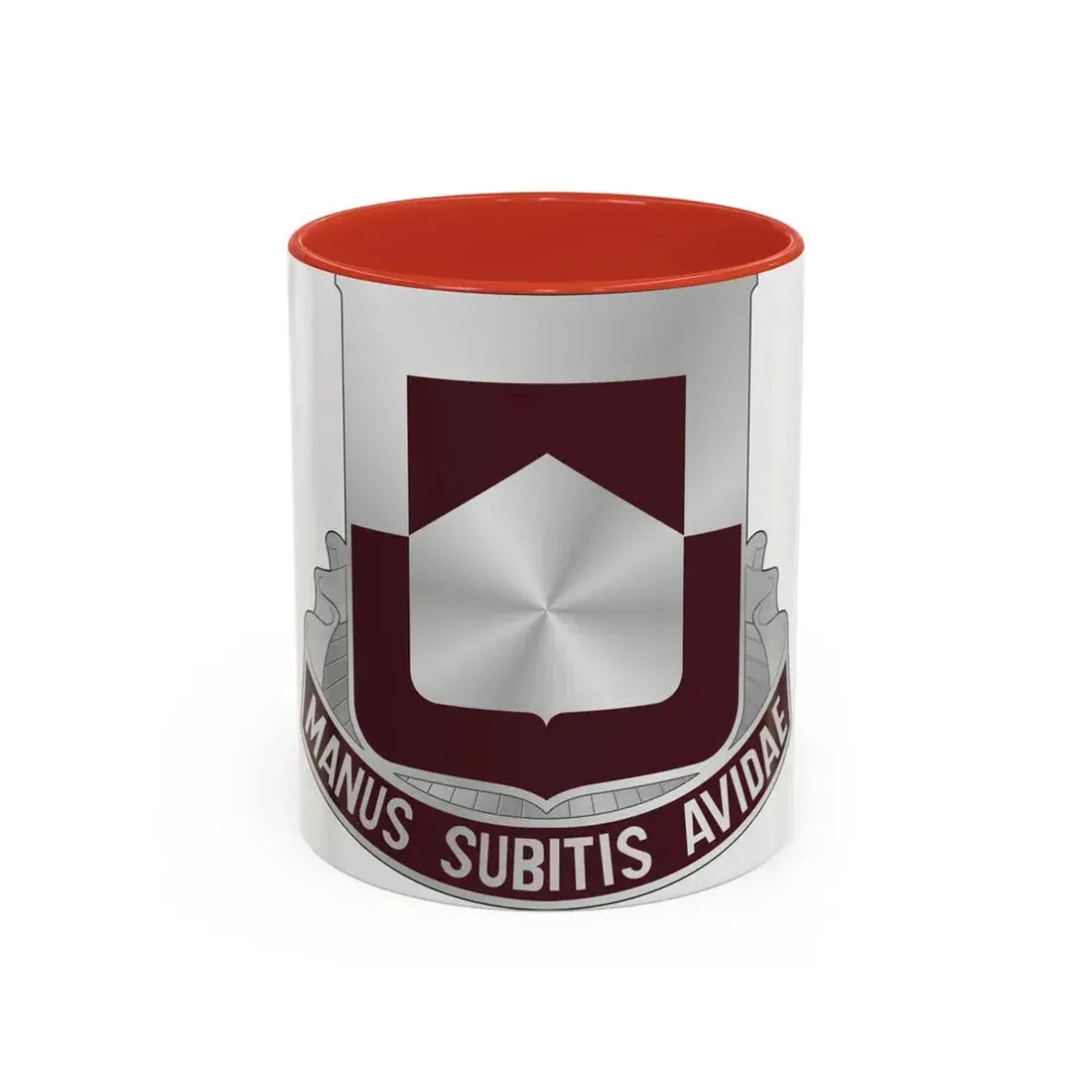 328 Medical Battalion (U.S. Army) Accent Coffee Mug 11oz Red - Go Mug Yourself