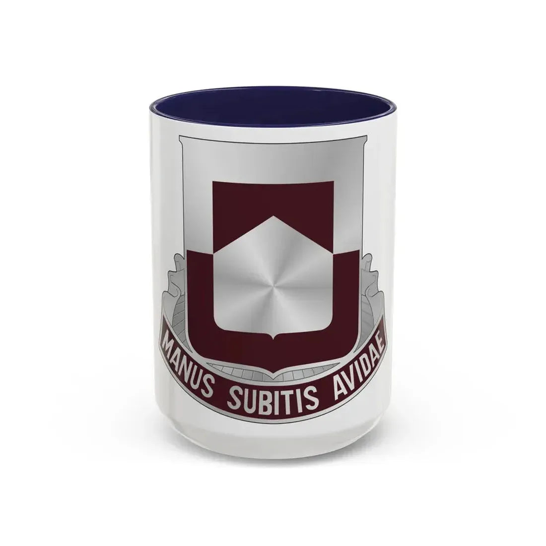 328 Medical Battalion (U.S. Army) Accent Coffee Mug 15oz Navy - Go Mug Yourself