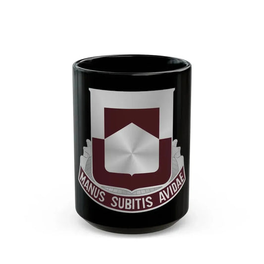328 Medical Battalion (U.S. Army) Black Coffee Mug 15oz - Go Mug Yourself