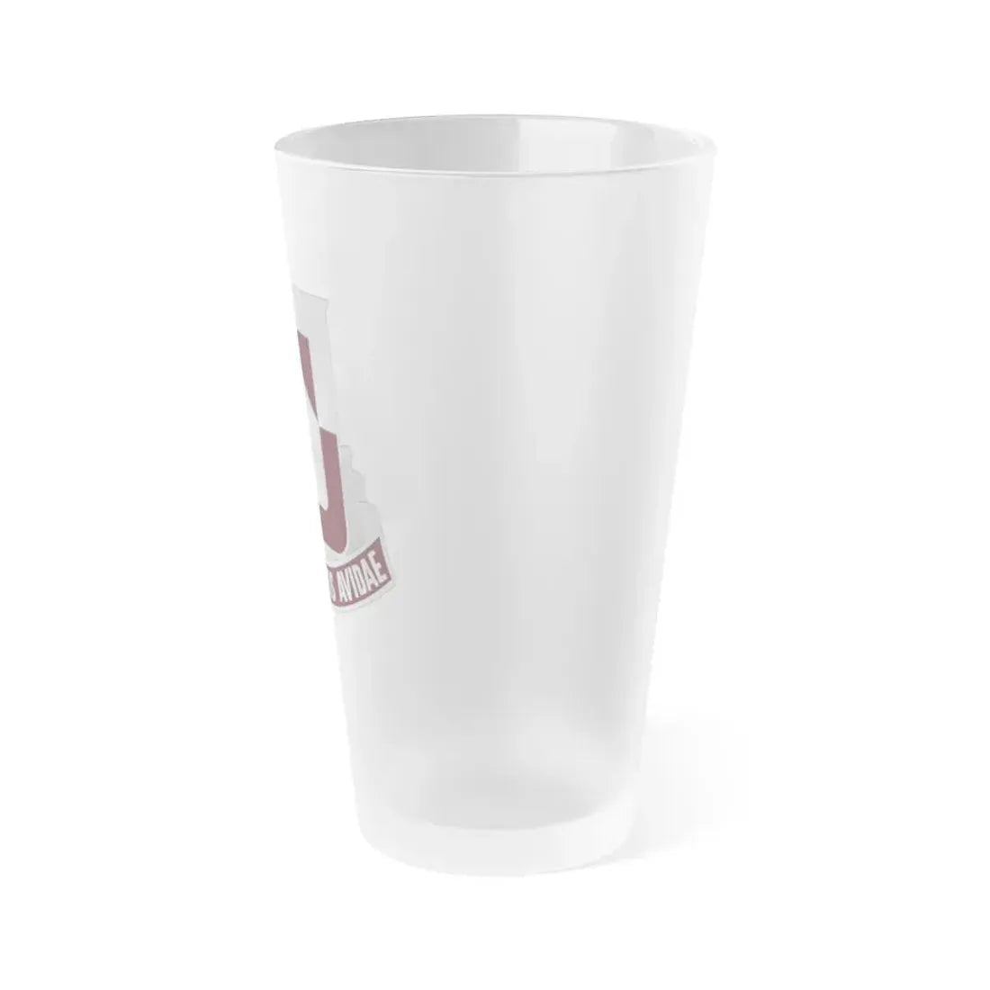 328 Medical Battalion (U.S. Army) Frosted Pint Glass 16oz - Go Mug Yourself