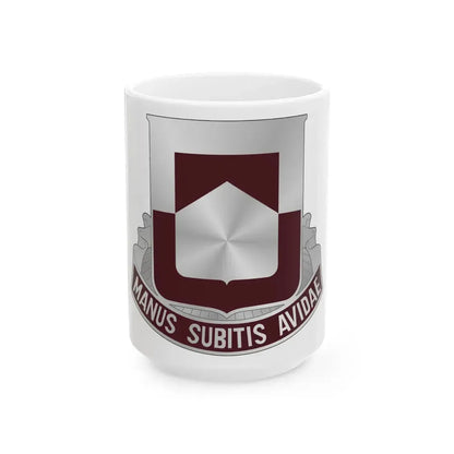 328 Medical Battalion (U.S. Army) White Coffee Mug 15oz - Go Mug Yourself