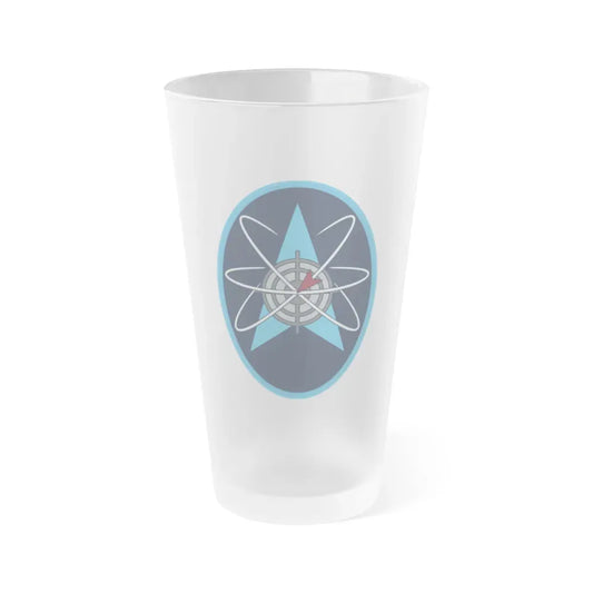 328 Weapons Squadron (U.S. Space Force) Frosted Pint Glass 16oz Default Title - Go Mug Yourself