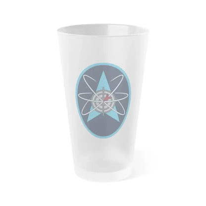 328 Weapons Squadron (U.S. Space Force) Frosted Pint Glass 16oz Default Title - Go Mug Yourself