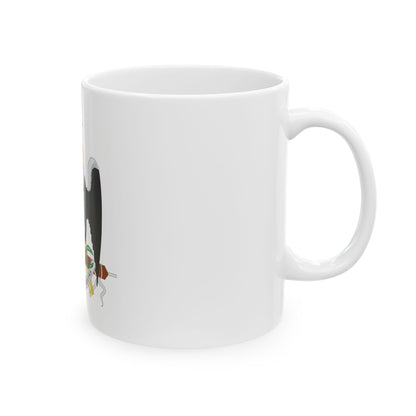 Coat of arms of New Granada (1854) - White Coffee Mug