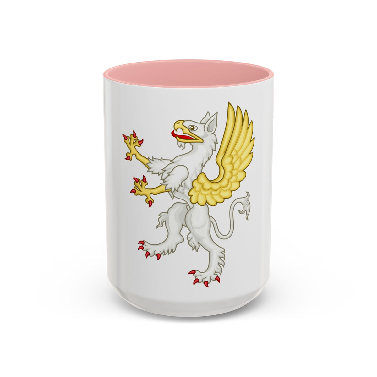 Gryphon Badge of Edward III - Accent Coffee Mug