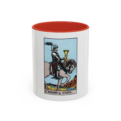 The Knight of Cups (Tarot Card) Accent Coffee Mug