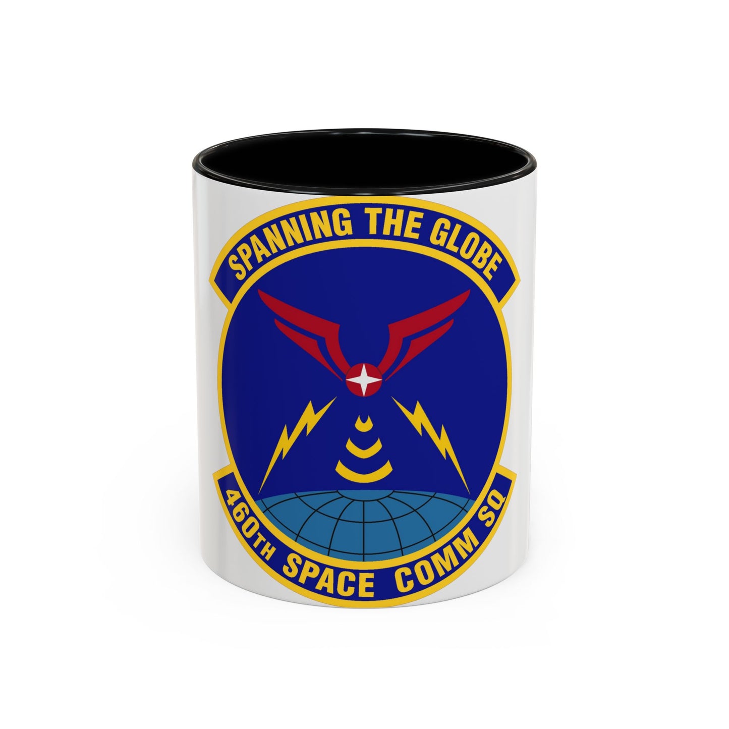 460th Space Communications Squadron (U.S. Air Force) Accent Coffee Mug