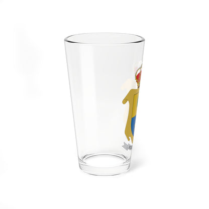 Escudo de Alfoz de Lloredo Cantabria (Spain) (Coat of Arms) Pint Glass 16oz