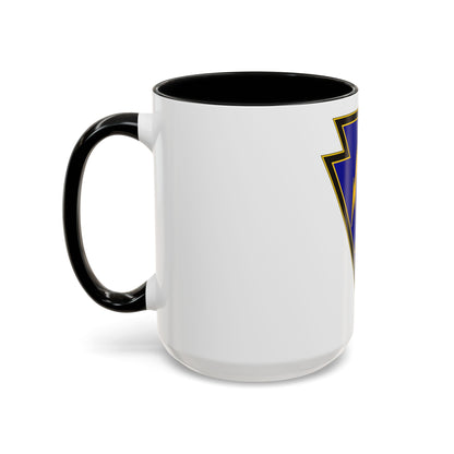 219 Engineer Brigade (U.S. Army) Accent Coffee Mug