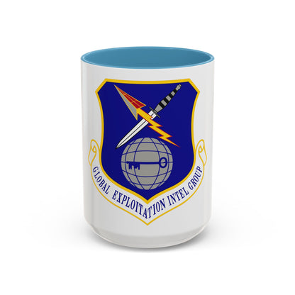 Global Exploitation Intelligence Group (U.S. Air Force) Accent Coffee Mug