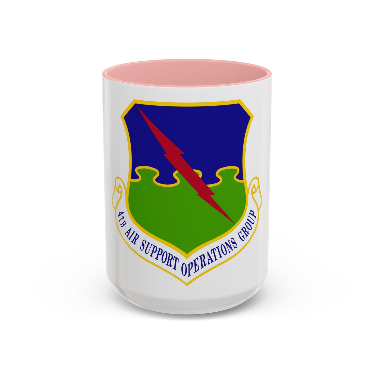 4 Air Support Operations Group USAFE (U.S. Air Force) Accent Coffee Mug
