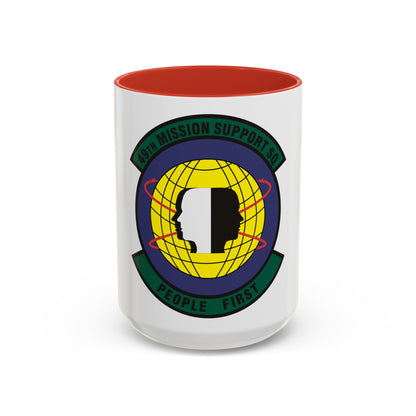 49th Mission Support Squadron (U.S. Air Force) Accent Coffee Mug