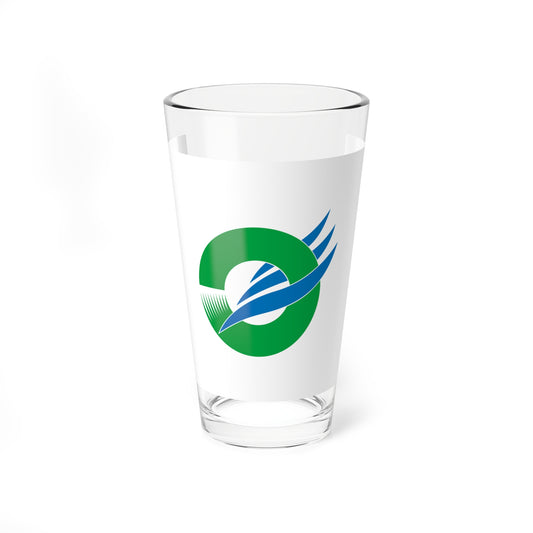 Flag of Wajima Ishikawa (Japan) Pint Glass 16oz