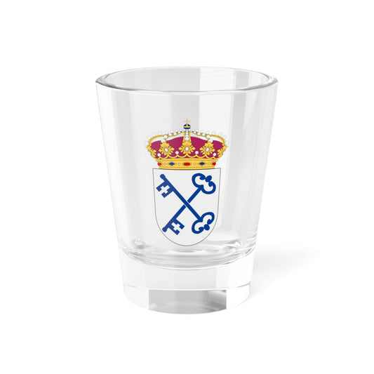 HMS Luleå vapen (Sweden) (Coat of Arms) Shot Glass 1.5oz