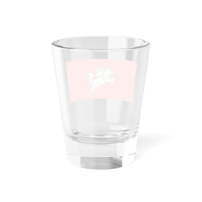 Flag of the Republic of Lithuania 1930s (Lithuania) (Coat of Arms) Shot Glass 1.5oz