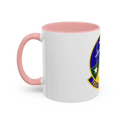 782d Test Squadron (U.S. Air Force) Accent Coffee Mug