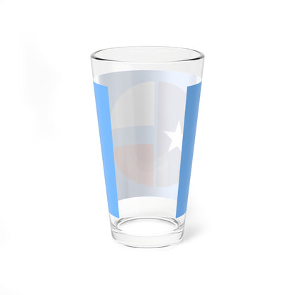Flag of Collin County Texas (United States) Pint Glass 16oz