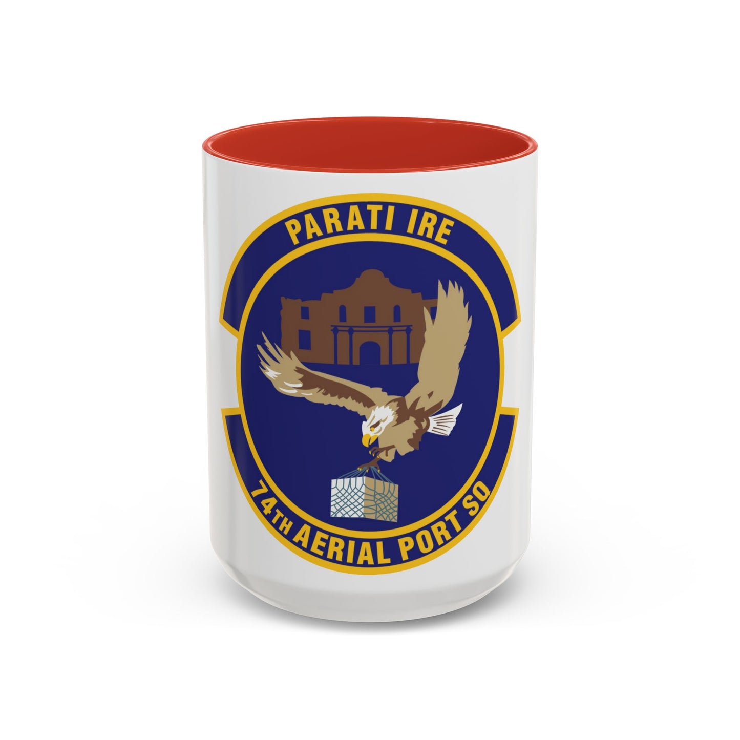 74th Aerial Port Squadron (U.S. Air Force) Accent Coffee Mug